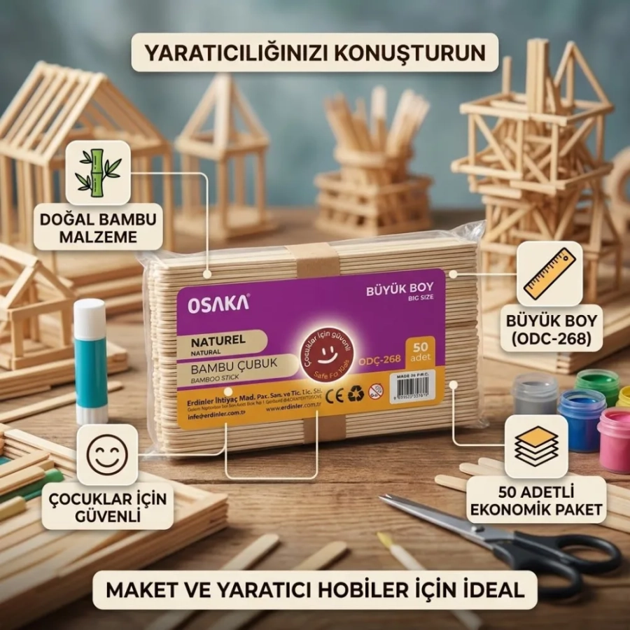 OSAKA DİL ÇUBUĞU BÜYÜK NATUREL